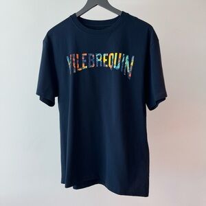 [NWT] Vilebrequin Men’s Logo Poulpes Tie & Dye Oversized Tee in Organic Cotton